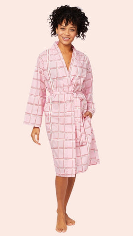 Pretty in Pink Luxe Pima Robe
